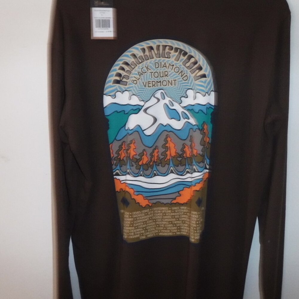 KILLINGTON (VT) BLACK DIAMOND TOUR LST,  UNISEX SMALL, NEW!!!!